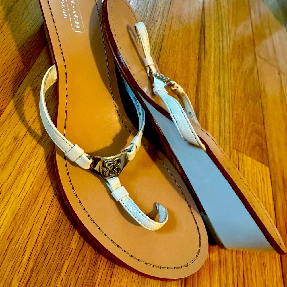 Coach Vita wedge sandal